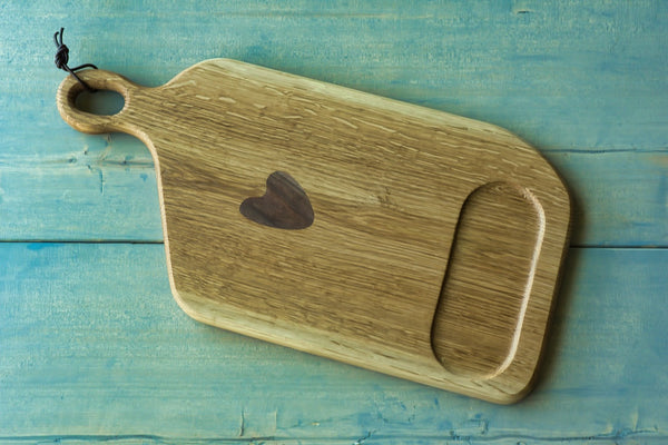 Aster Lake Live-Edge Charcuterie Board