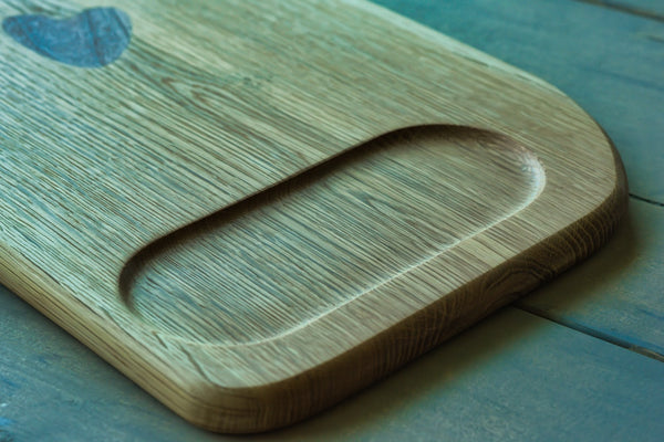 Aster Lake Live-Edge Charcuterie Board