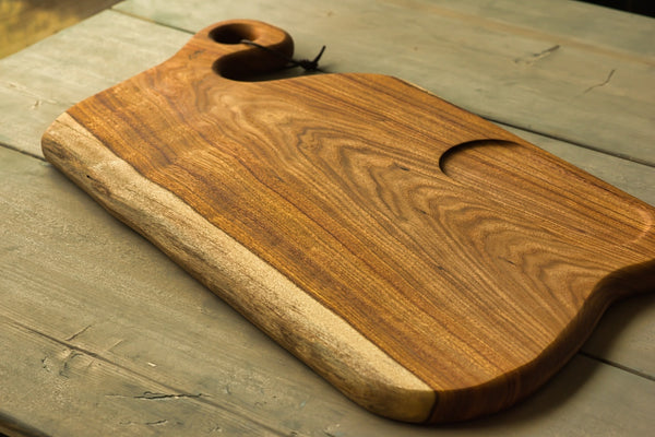 Calling Lake Live-Edge Charcuterie Board