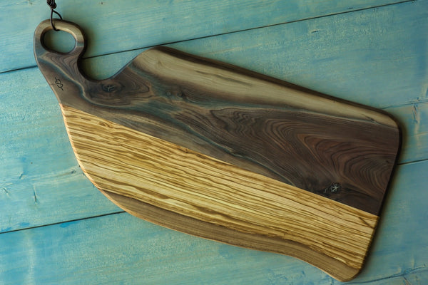 Consolation Lakes Live-Edge Charcuterie Board