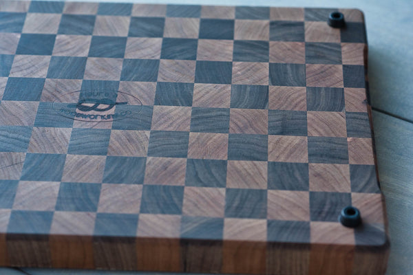 Eiffel Lake End-Grain Cutting Board