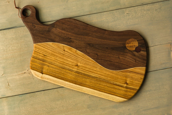 Ghost Lake Live-Edge Charcuterie Board