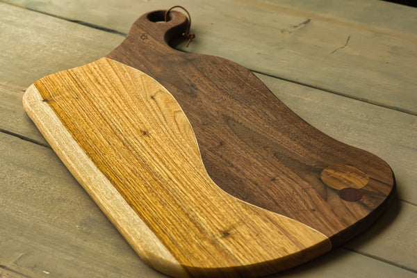 Ghost Lake Live-Edge Charcuterie Board