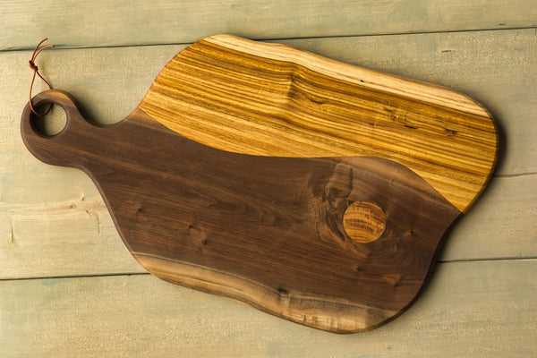 Glenmore Reservoir Live-Edge Charcuterie Board