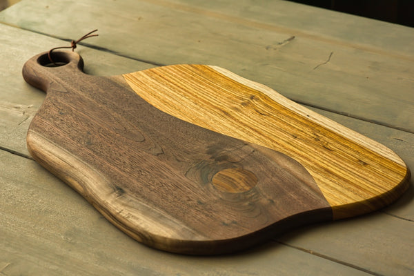 Glenmore Reservoir Live-Edge Charcuterie Board