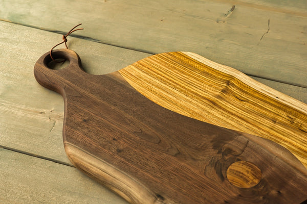 Glenmore Reservoir Live-Edge Charcuterie Board