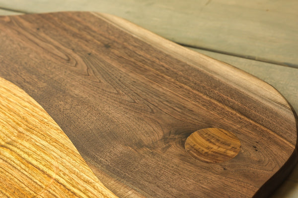 Glenmore Reservoir Live-Edge Charcuterie Board