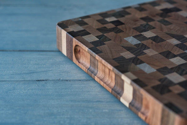 Jura Creek End-Grain Butcher Block