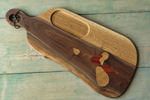 Medicine Lake Live-Edge Charcuterie Board