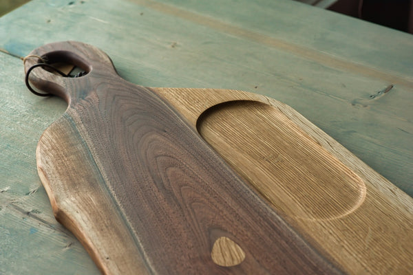 Medicine Lake Live-Edge Charcuterie Board