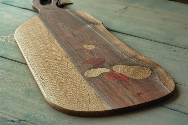 Medicine Lake Live-Edge Charcuterie Board