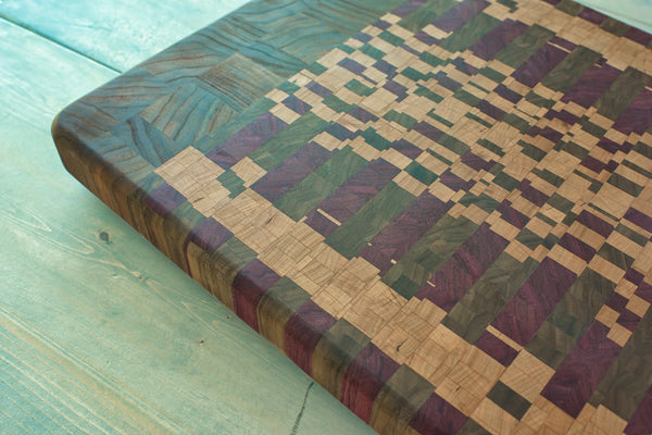 Mount Bowlen End-Grain Cutting Board