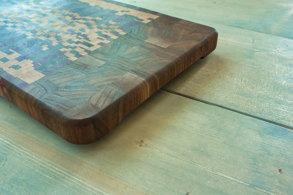 Mount Bowlen End-Grain Cutting Board
