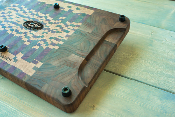 Mount Bowlen End-Grain Cutting Board
