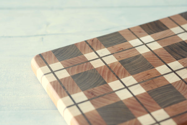 Mount Hector End-Grain Cutting Board