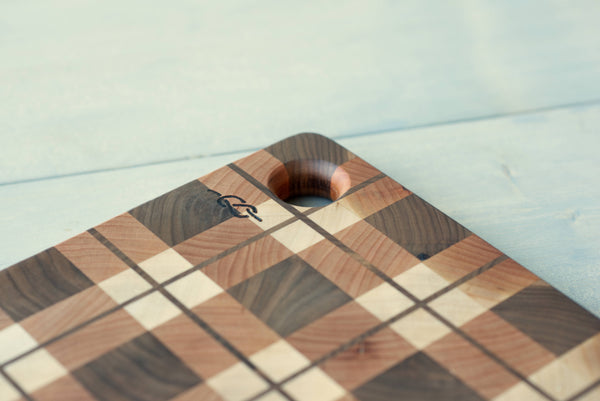 Mount Hector End-Grain Cutting Board