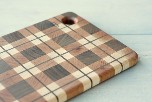 Mount Hector End-Grain Cutting Board