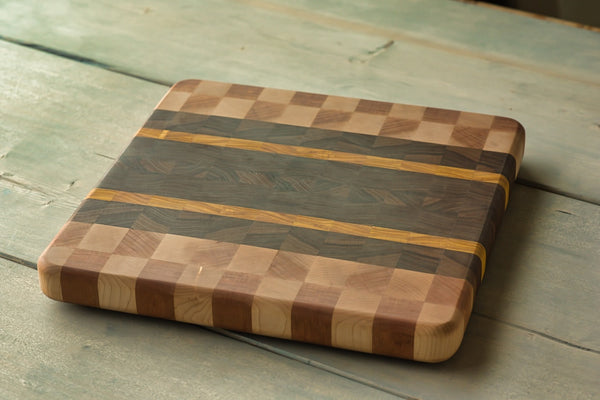 Mount Lefroy End-grain Cutting Board