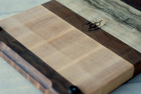 North Twin Peak End-Grain Cutting Board