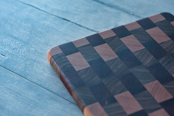 Redoubt Peak End-Grain Cutting Board