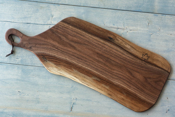 Spray Lakes Live-Edge Charcuterie Board