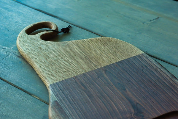 Window Mountain Lake Live-Edge Charcuterie Board