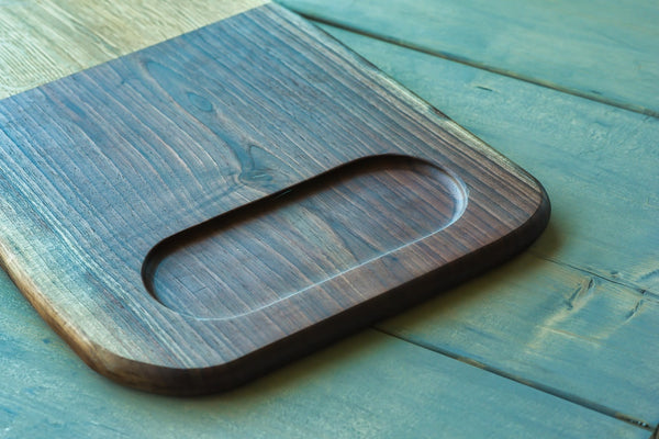 Window Mountain Lake Live-Edge Charcuterie Board